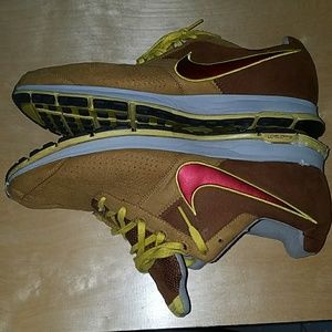I have tons of different types of Nike shoes.